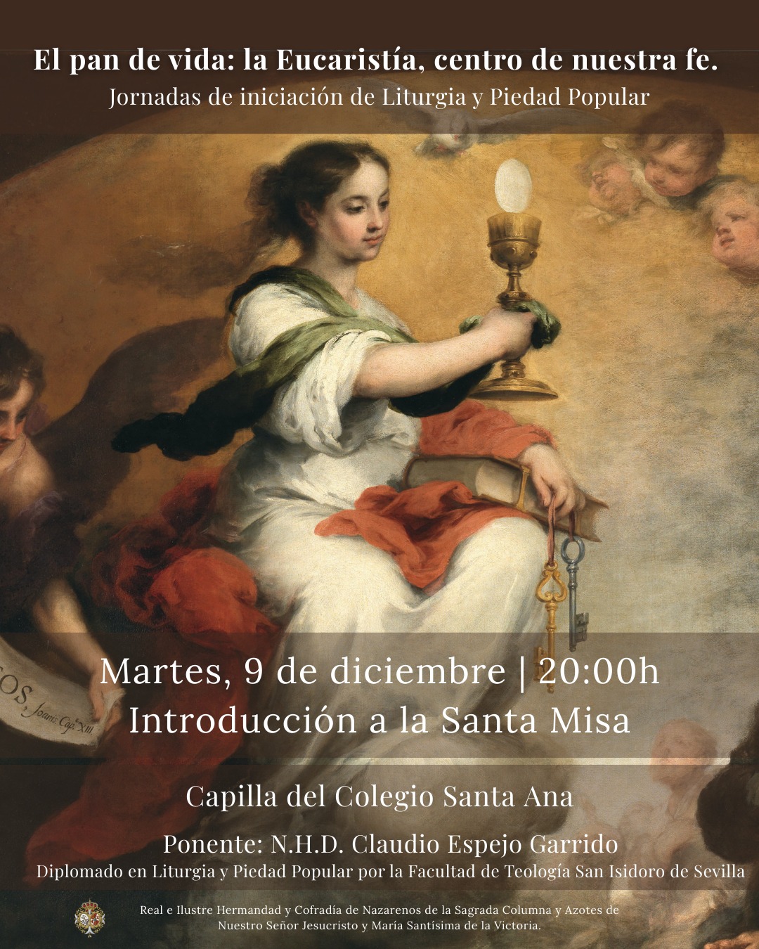 Inauguración de las Jornadas de Liturgia con el tema "Introducción a la Santa Misa"