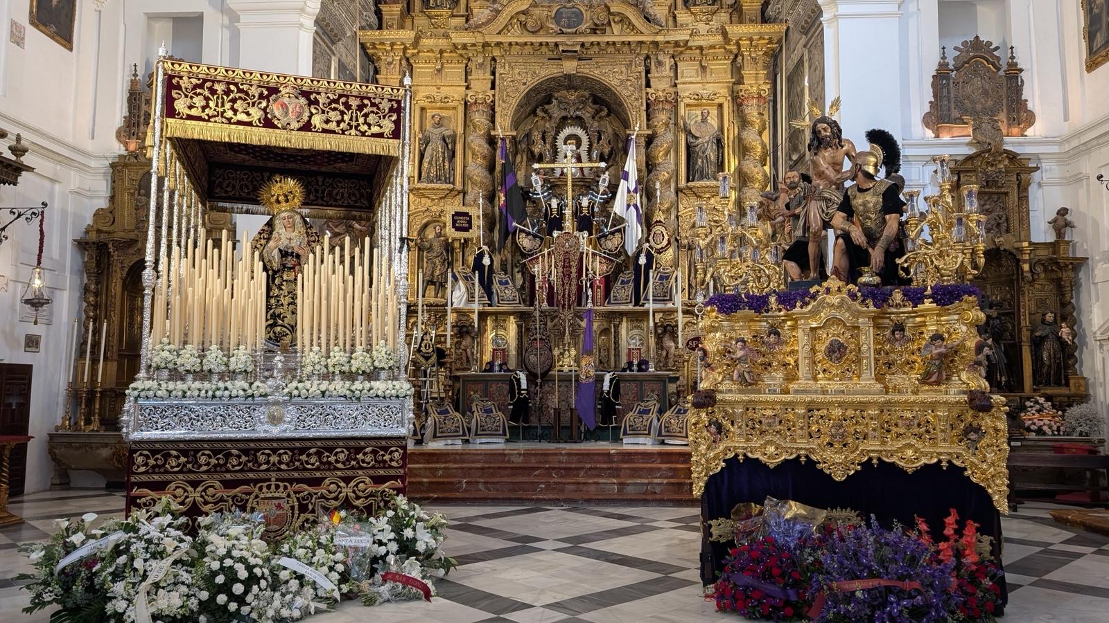 Solicitud de maniguetas, bocinas, insignias y varas para la estación de penitencia del Jueves Santo